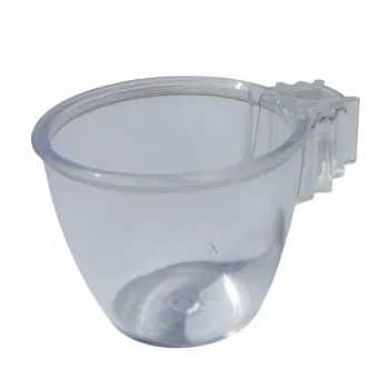 Miseczka okrągła na pokarm jajeczny, smakołyki dla papug do klatki